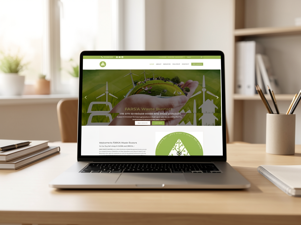 Corporate B2B high-performance website design showcase